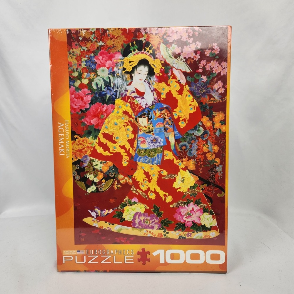 New Sealed Eurographics Puzzle Haruyo Morita "Agemaki"‎ 1000 pc